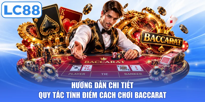 Hướng dẫn chi tiết quy tắc tính điểm cách chơi baccarat