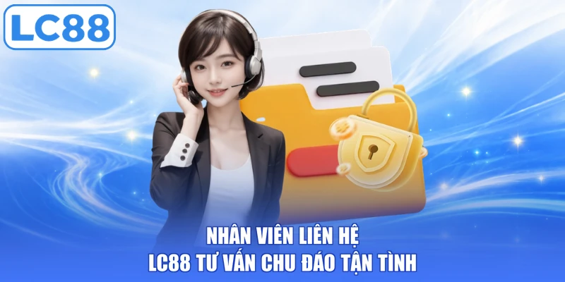 Nhân viên liên hệ LC88 tư vấn chu đáo tận tình